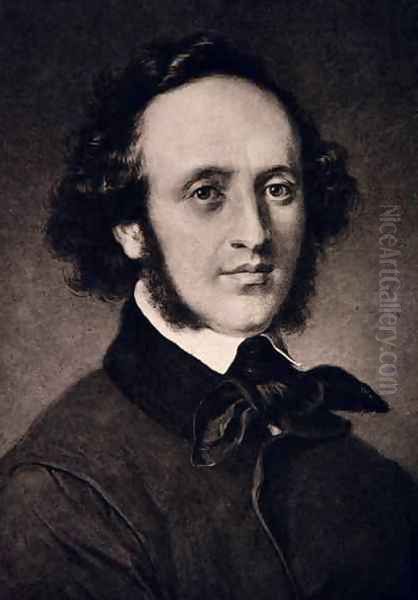 Portrait of Felix Mendelssohn 1809-47 - view 1