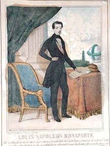 Louis Napoleon Bonaparte 1808-73 future Napoleon III by A. Jannin
