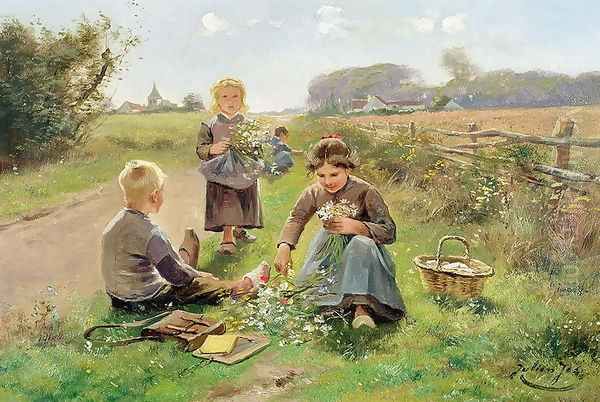 Gathering Flowers - view 1