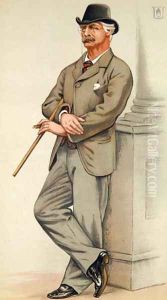 Coutts Lindsay The Grosvenor Gallery from Vanity Fair by Joseph Middleton Jopling