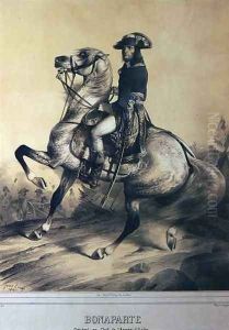 Napoleon Bonaparte as General and Supreme Commander of the Italian army by Ange-Louis (Janet-Lange) Janet