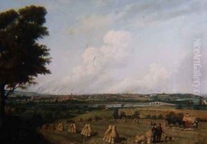 View of Preston from Penwortham Hill by John Jenkinson
