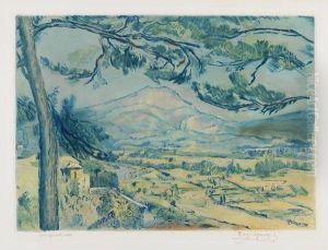 La Montagne Sainte-victoire by Paul Cezanne