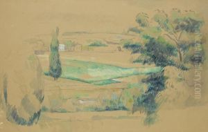 Paysage by Paul Cezanne