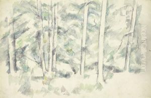 Foret (recto); Arbres Et Buissons (verso)