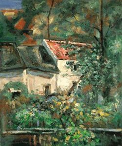 House Of Piere La Croix by Paul Cezanne