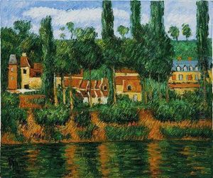 The Chateau At Medan by Paul Cezanne