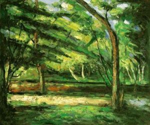 The Etang De Soeurs At Osny by Paul Cezanne