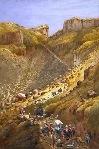 The Chetta Ravine Abyssinia - view 1