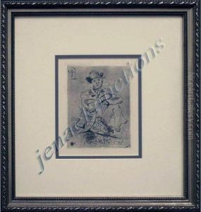 Portrait Du Peintre A by Paul Cezanne