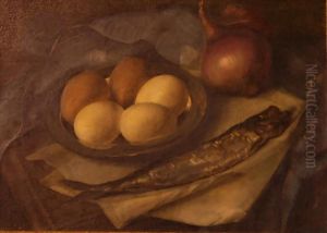 Kuchenstilleben by Paul Cezanne