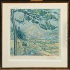 Monte Sainte-victoire by Paul Cezanne