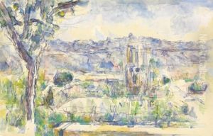 La Cathedrale D'aix Vue De L'atelier Des Lauves