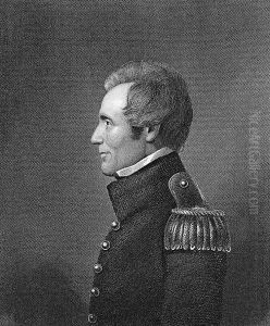 Major General Edmund Pendleton Gaines 1777-1849 by John Wesley Jarvis