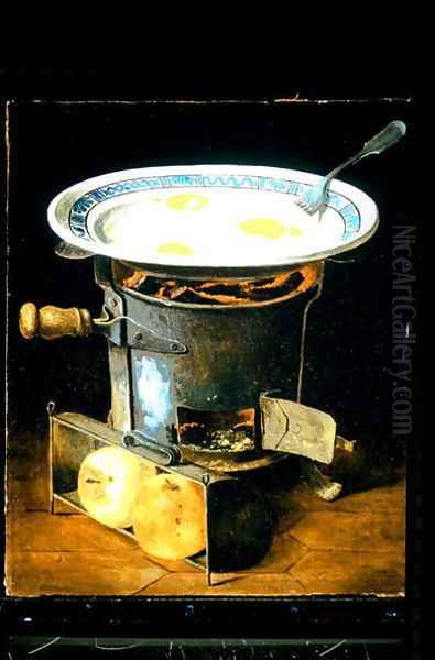 Eggs Cooking on a Stove - view 1