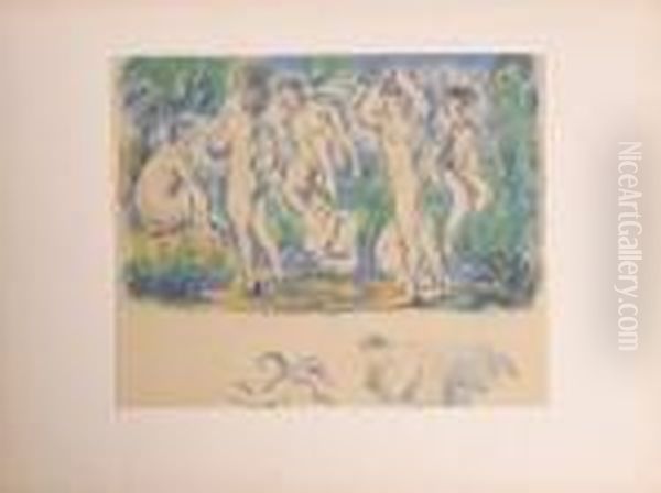 Les Baigneuses, Plate 5 - view 1