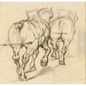 Chevaux De Trait (d'apres Gericault)