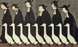 The Geese by Henri Gustave Jossot