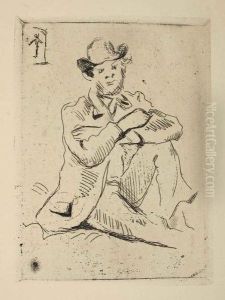 Le Maitre Paulcezanne. by Paul Cezanne