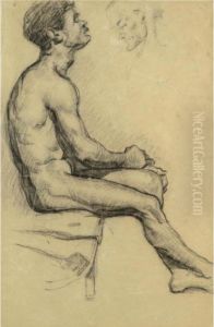 Homme Nu by Paul Cezanne