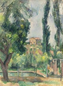 Le Jas De Bouffan by Paul Cezanne