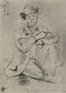 Portrait De Pentre A. Guillaumin Au Pendu Portrait De Pentre A. Guillaumin Au Pendu
