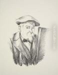 Portrait De Cezanne Par Lui-meme by Paul Cezanne