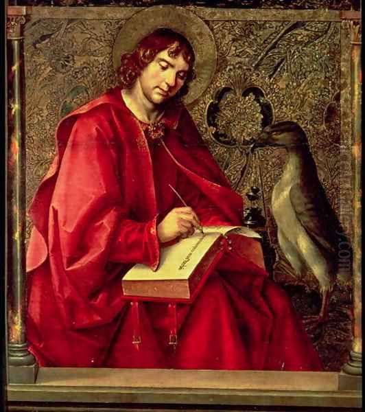 St John the Evangelist from the St Thomas altarpiece - view 1