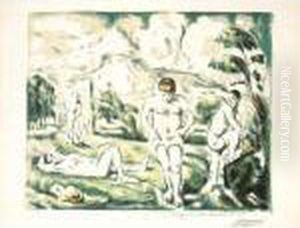 Les Baigneurs (grande Planche) (venturi 1157; Druick I)