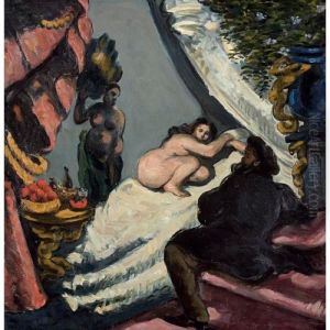 Une Moderne Olympia (le Pacha) by Paul Cezanne