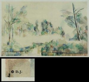 Paysage by Paul Cezanne