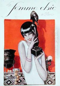 Front cover of La Femme Chic a Paris magazine May by A. and Chambry, E.P. Jarach