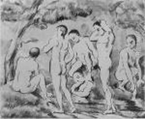 Small Bathers (venturi 1156)