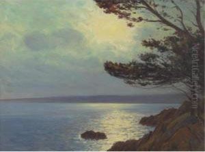Moonlight On The Mediterranean by Arsene Chabanian