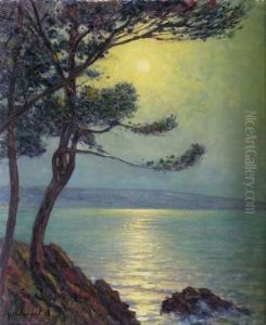 Couche Du Soleil Sur La Mer Couche Du Soleil Sur La Mer