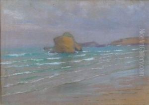 Les Rochers Dans La Mer by Arsene Chabanian