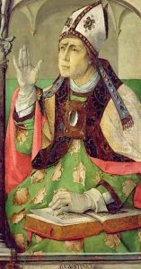 Portrait of St Augustine by van Gent (Joos van Wassenhove) Joos