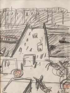 Avenue Animee by Auguste Chabaud