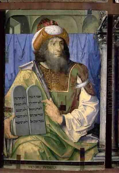 Moses With the Ten Commandments - view 1