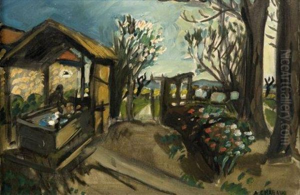Le Lavoir Fleuri. - view 1