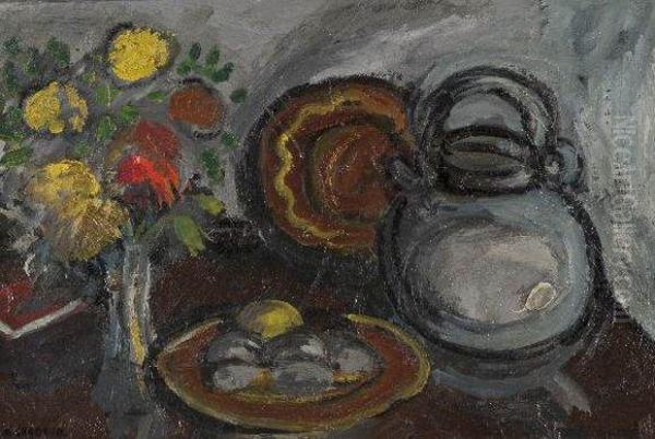 Nature Morte Au Bouquet De Fleurs - view 1