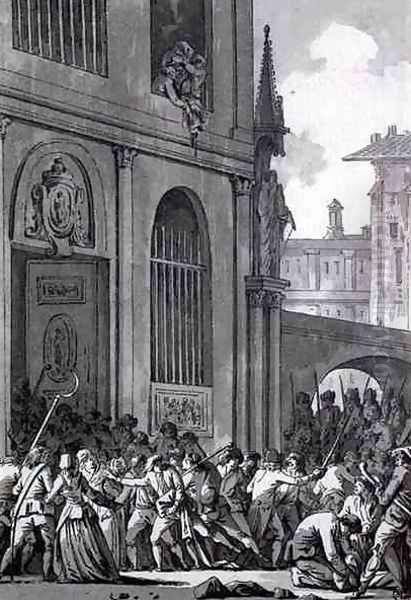 Insurrection of Strasbourg - view 1