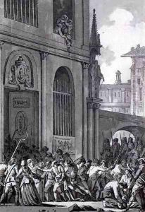 Insurrection of Strasbourg by Jean-Francois Janinet
