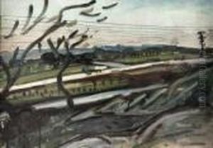 Chemin Des Alpilles by Auguste Chabaud