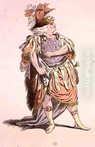 Monsieur Sarazin as Theseus in Phedre - view 1