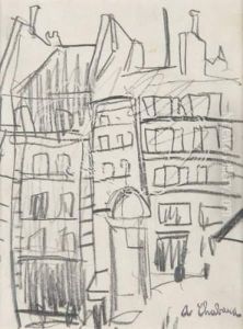 La Rue by Auguste Chabaud