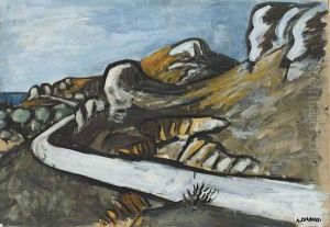 La Route Blanche by Auguste Chabaud