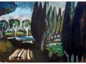 Cypres A Graveson. by Auguste Chabaud