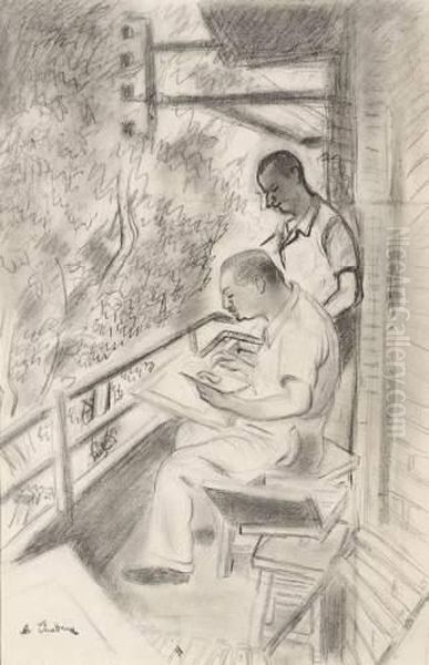 La Lecon De Dessin. - view 1
