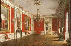 The Reception Room of the Hofburg Palace Vienna